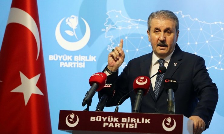 BBP Genel Başkanı Destici: "HDP’nin kapatılması için harekete geçilmeli"