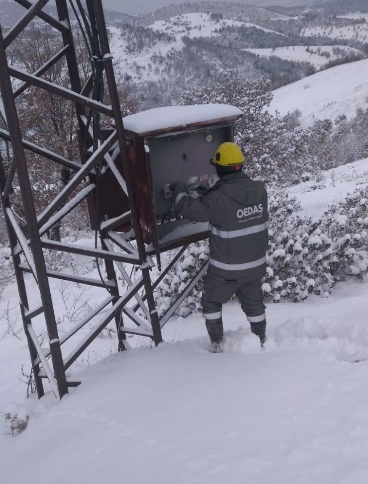 EDAŞ’ın zorlu kış şartlarına karşı hazırlıkları tamam