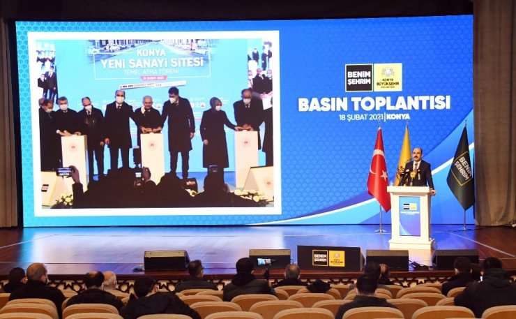 Başkan Altay: Yeni Sanayi’nin temelinin atılması Konya için bir milattır