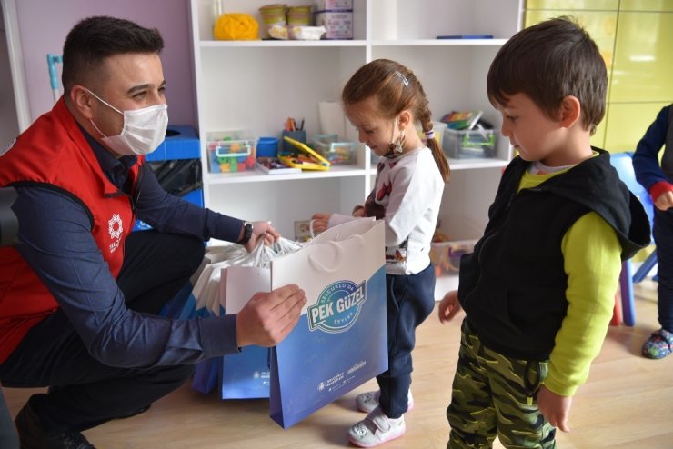 Selçuklu’da çocuklara şivlilik sürprizi