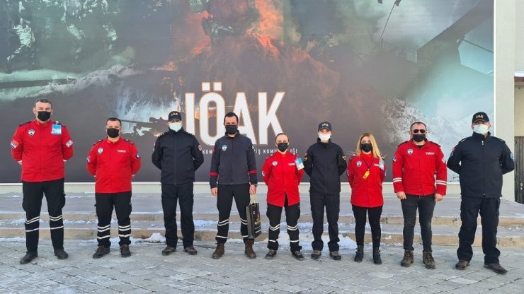 Tamga Uluslararası Arama ve Kurtarmadan, JÖAK’a ziyaret