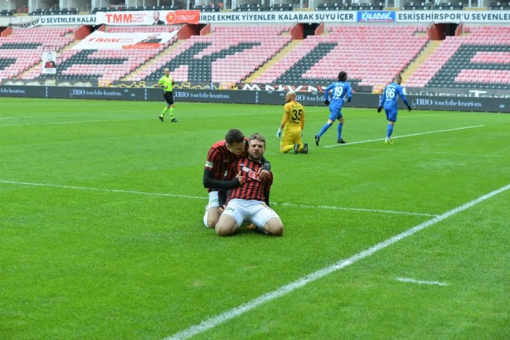 TFF 1. Lig: Eskişehirspor: 2 - Bandırmaspor: 1