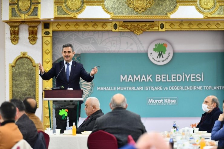 Mamak Belediyesinden muhtarlara bilgisayar