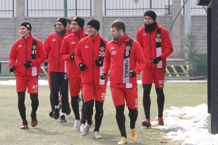 Eskişehirspor, Samsunspor maçının hazırlıklarına başladı