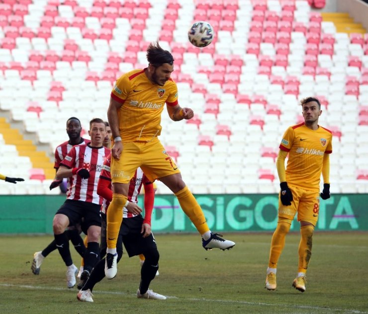 Süper Lig: DG Sivasspor: 2 - Kayserispor: 0 (Maç sonucu)