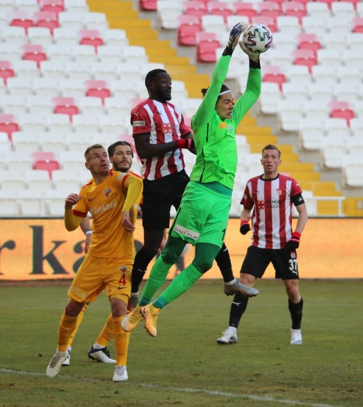 Süper Lig: DG Sivasspor: 2 - Kayserispor: 0 (Maç sonucu)