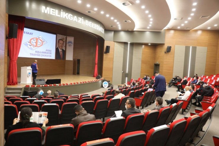 AFAD’tan Melikgazi personeline afet eğitimi