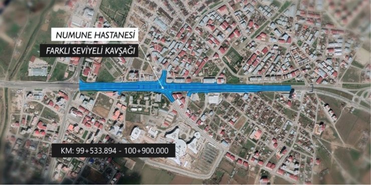 Numune Hastanesine üstgeçit projesi hayata geçiyor