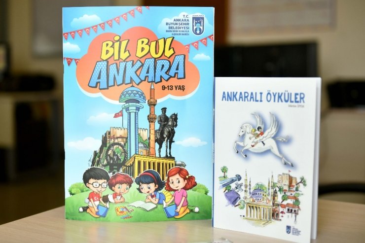 Başkentli çocuklar Ankara’yı kitaplarla öğrenecek