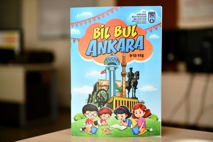 Başkentli çocuklar Ankara’yı kitaplarla öğrenecek