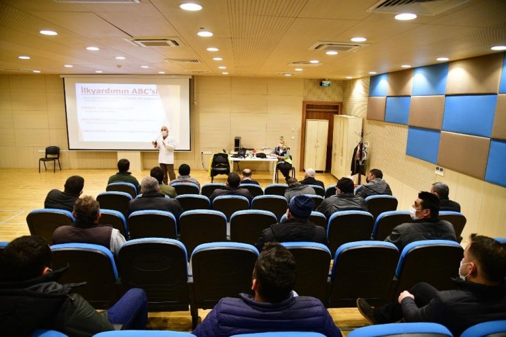 Mamak’ta belediye personeline iş sağlığı ve güvenliği semineri