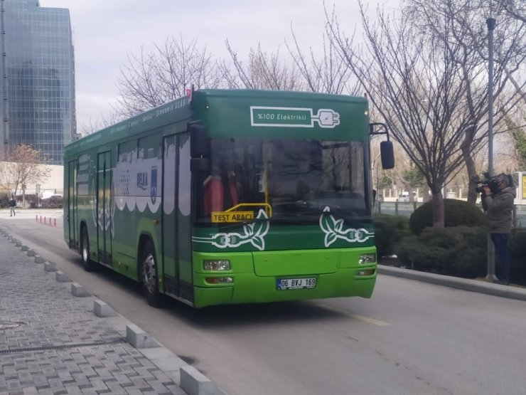 Ankara Büyükşehir Belediyesi yüzde 100 elektrikli otobüs dönüşümünü gerçekleştirdi