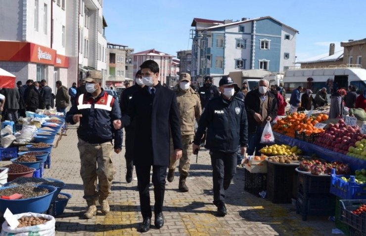 Karaman tedbirleri yerinde denetledi