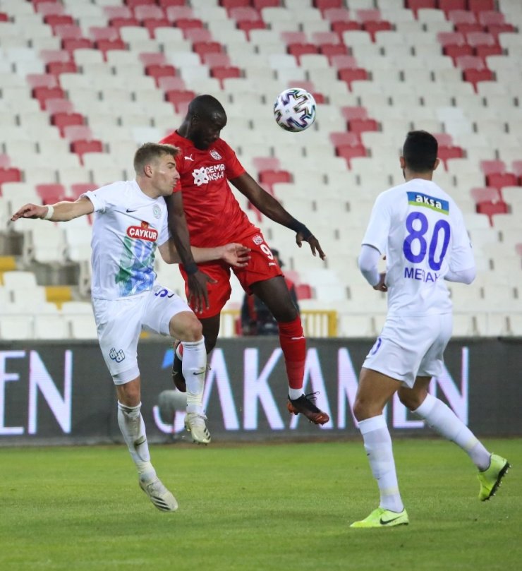 Rizespor ile Sivasspor 18. randevuda