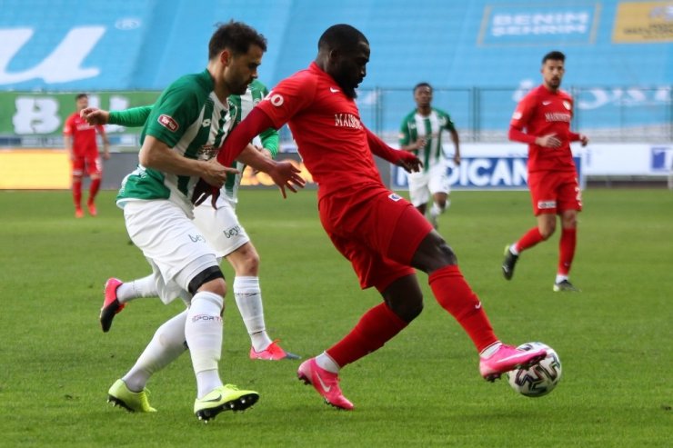 Süper Lig: Konyaspor: 0 - Gaziantep FK: 0 (İlk yarı)