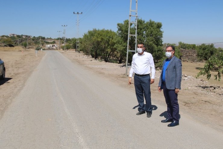 Hisarcık Hacılar yolu çalışmaları sürüyor