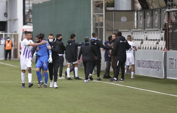 Ankara Keçiörengücü - Samsunspor maçı sonrası gerginlik!