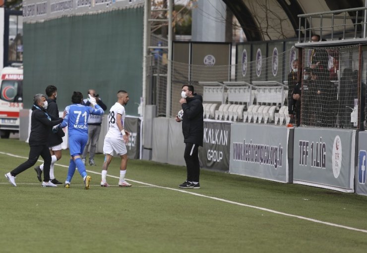 Ankara Keçiörengücü - Samsunspor maçı sonrası gerginlik!