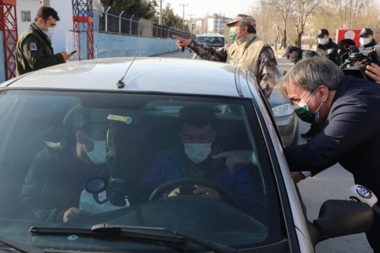 Kısıtlamada Valinin denetimine takıldı, “Ağzınıza layık tava yaptırdım” dedi