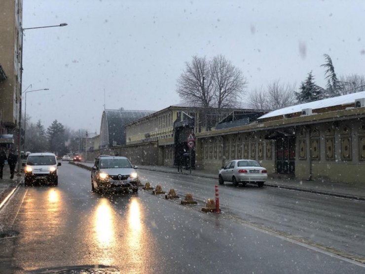 Eskişehir’de dün yazdı bugün kış