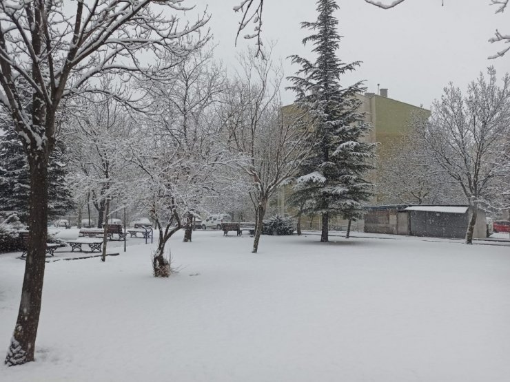 Eskişehir’de dün yazdı bugün kış