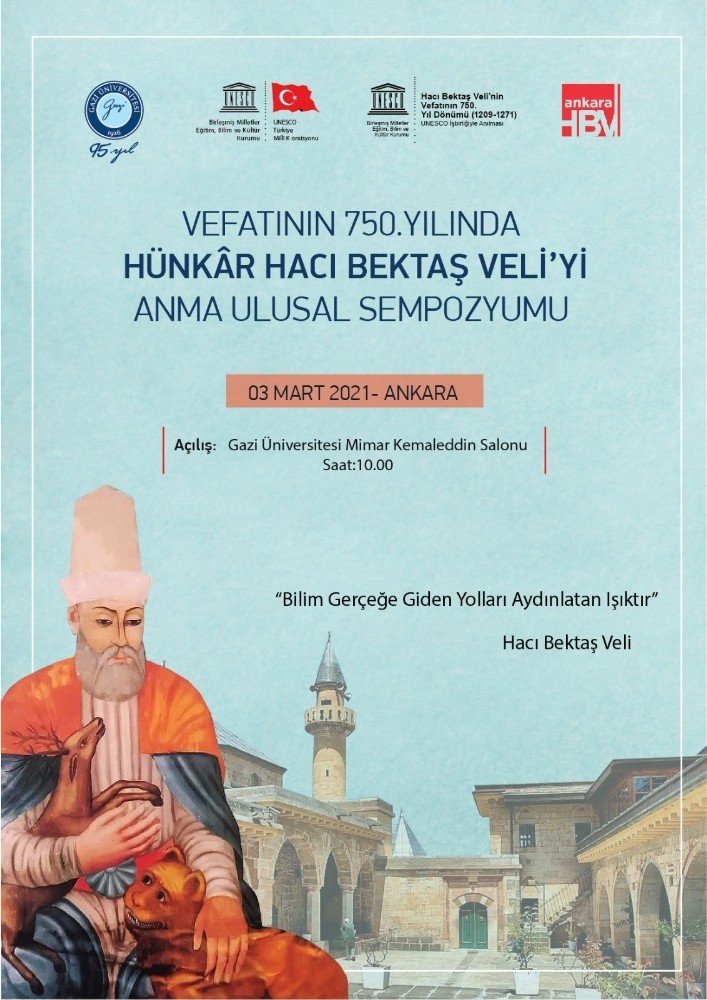 Gazi Üniversitesinden Hacı Bektaş Veli’yi anma sempozyumu