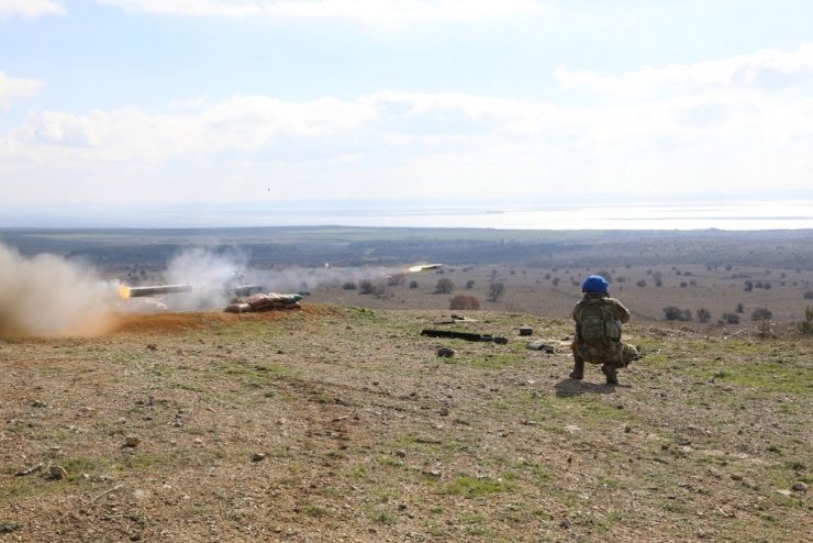 MSB: “Çanakkale’de tanksavar silahları ile atış eğitimi icra edildi. Hedefler tam isabetle vuruldu”