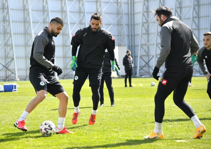 Konyaspor, M. Başakşehir maçı hazırlıklarını tamamladı