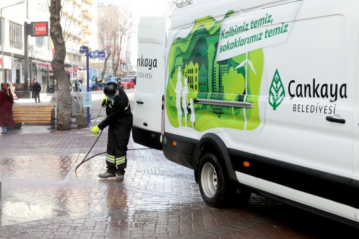 Çankaya Belediyesinden “Mobil Jet Yıkama Aracı”