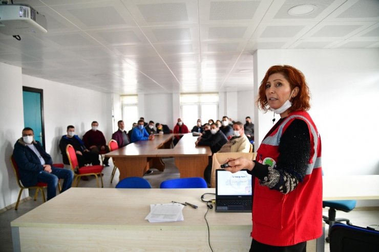 Mamak Belediyesi personeline iş sağlığı ve güvenliği eğitimi