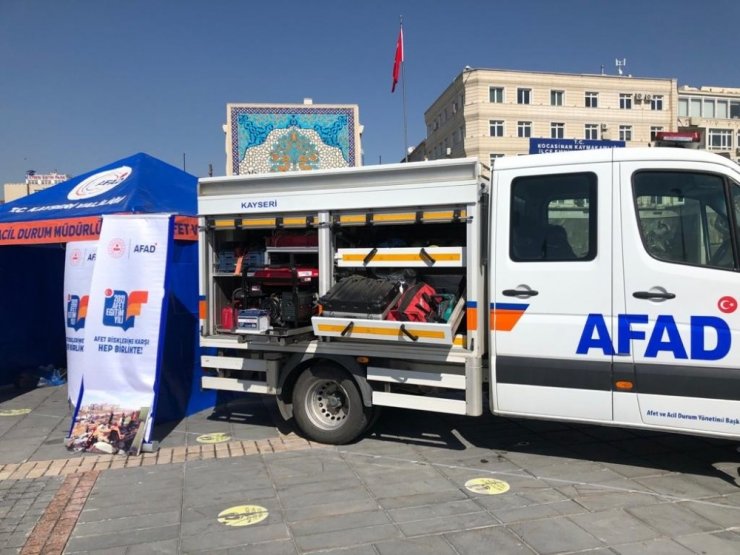 AFAD’tan Deprem Haftası’nda ‘Afet Farkındalık’ standı