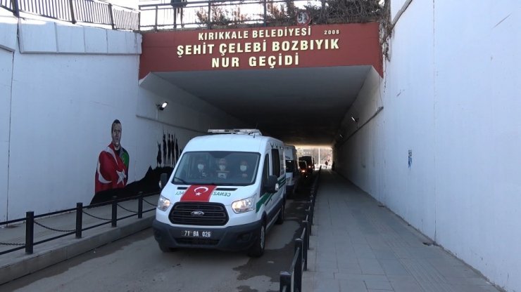 Kırıkkaleli şehit Astsubay Kıdemli Üstçavuş Ömer Umulu son yolculuğuna uğurlandı