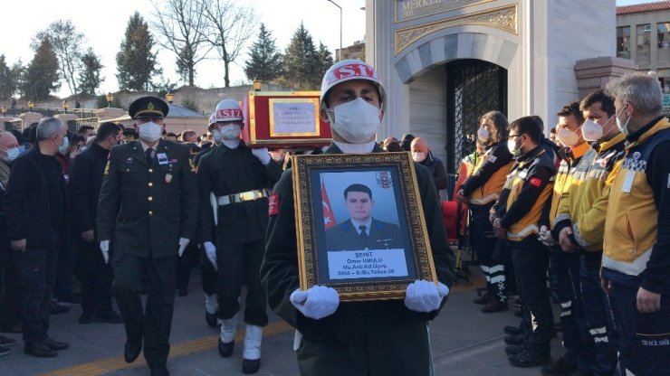 Kırıkkaleli şehit son yolculuğuna uğurlanıyor