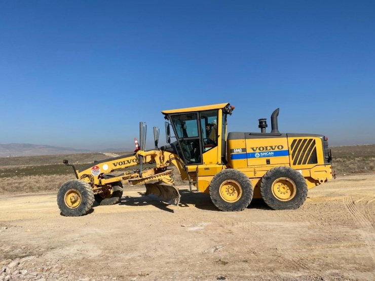 Sincan’da yeni sitenin yol çalışmaları hızlandırıldı