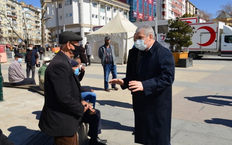 Vali Akın, alınan tedbirleri denetledi