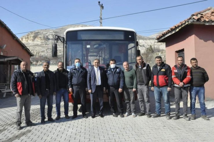 İBB, Sivas’ın Gürün belediyesine otobüs hediye etti