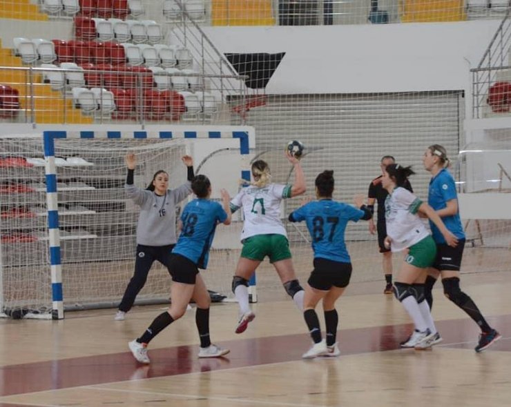 Kadınlar Hentbol Süper Ligi: Sivas Belediyespor: 35 - Aksaray Belediye Gençlikspor: 30