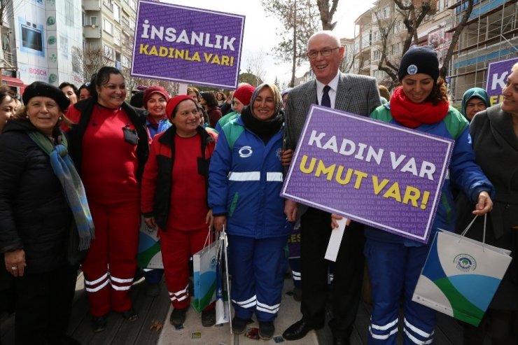 Odunpazarı Belediyesinden kadın çalışanlara 8 Mart izni