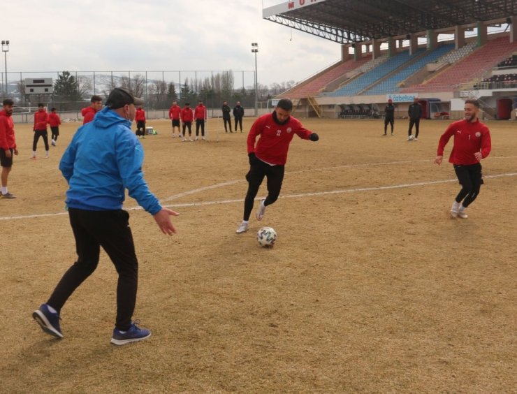 Sivas Belediyespor, Turgutlu maçına hazırlanıyor