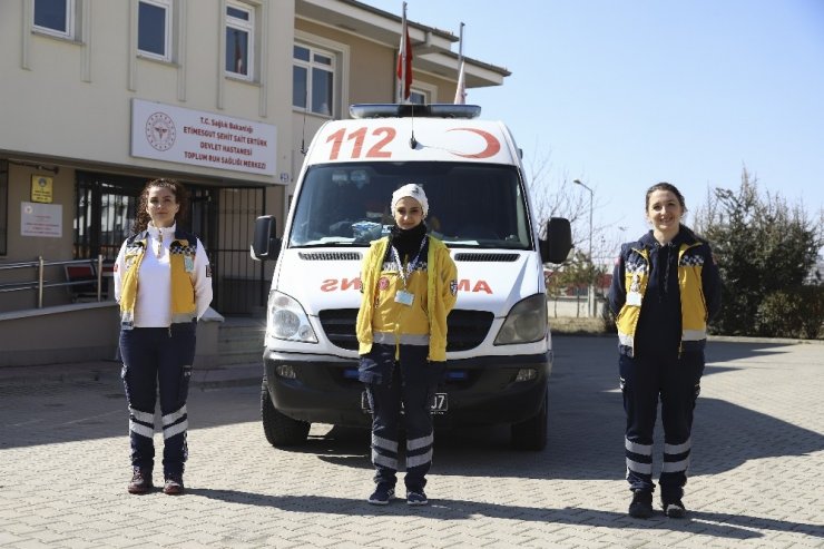 Onlar 112 ambulans servisinin kadın kahramanları