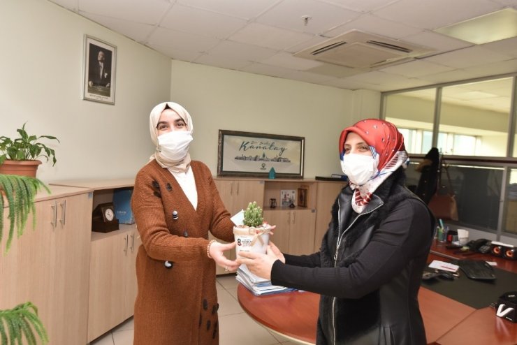 Karatay Kent Konseyi Kadın Meclisi kadın çalışanları unutmadı