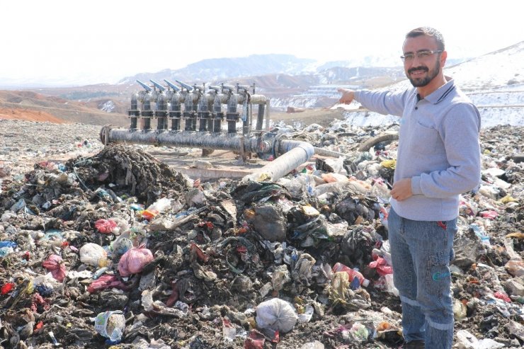 Çöpten elektrik üretip 5 milyon lira tasarruf ettiler