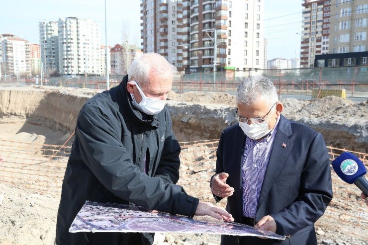 Başkan Büyükkılıç çalışmaları denetledi