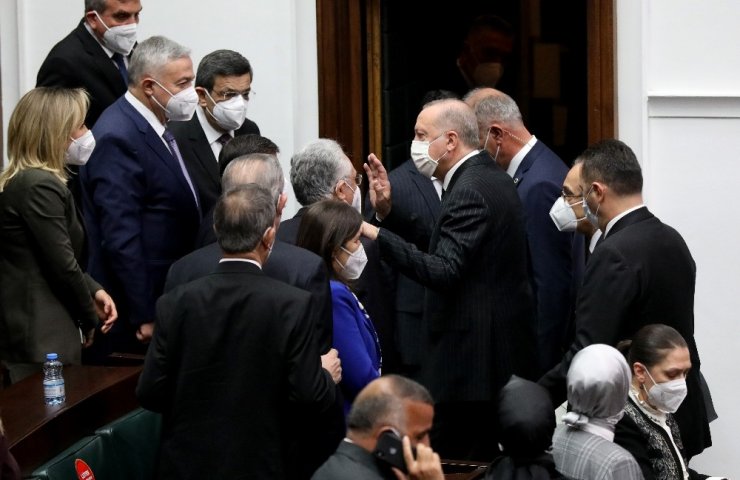 Cumhurbaşkanı Erdoğan: "CHP’nin kendi iktidarı için referans verdiği belediyelerinde ortaya koyduğu görüntüler hiç de iç açıcı değildir"