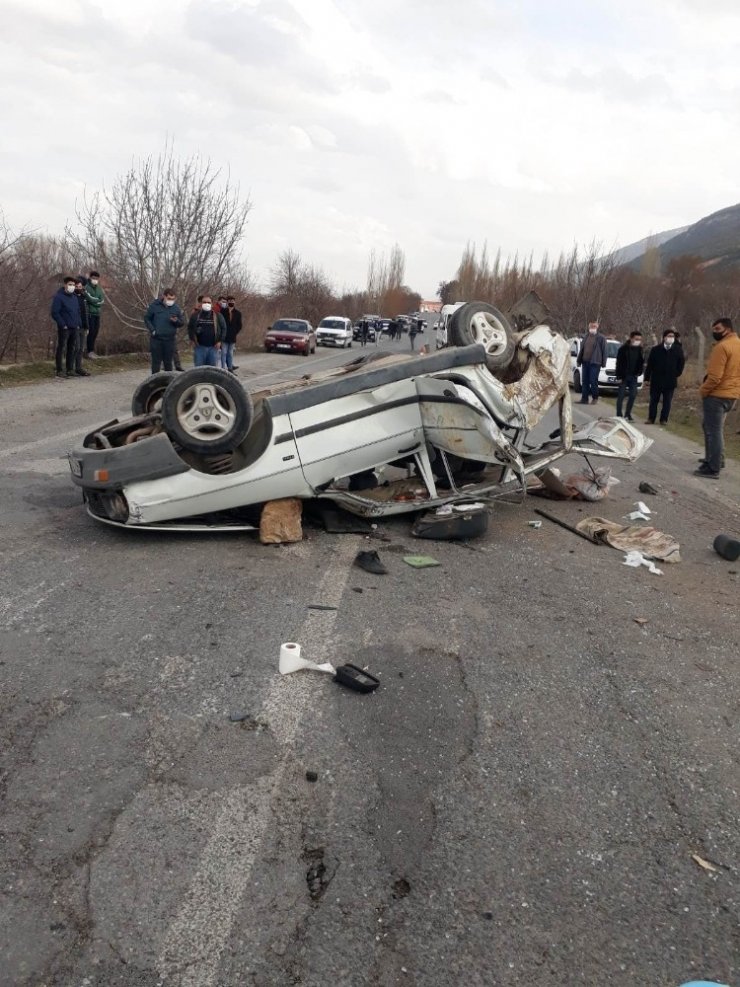 Konya’da trafik kazası: 3 yaralı