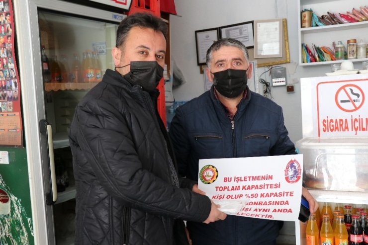 Esnaf Odaları Birliği, esnaflara Covid-19 kuralları ile ilgili bilgilendirme yaptı