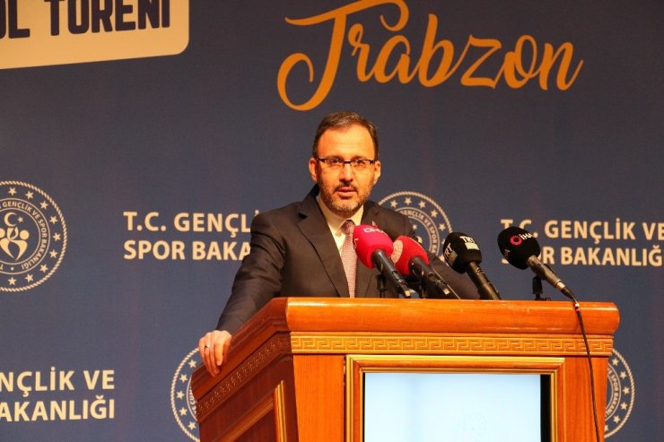 Gençlik ve Spor Bakanlığı’ndan Trabzon’a ’Gençlik ve Spor Yatırımları’