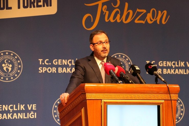 Gençlik ve Spor Bakanlığı’ndan Trabzon’a ’Gençlik ve Spor Yatırımları’