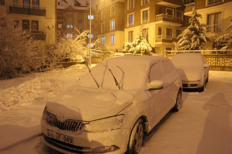 Nevşehir beyaza büründü