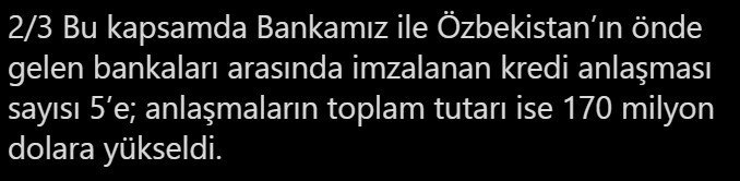 Eximbank, Özbekistan’da iki banka ile kredi anlaşması imzaladı